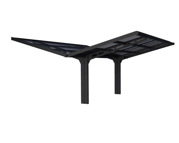 Carport Sydney Wings 572 x 586,5 cm Svart Canopia by Palram